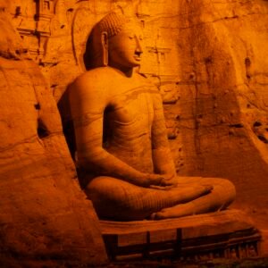 Gal Vihara Rock Temple in Sri Lank