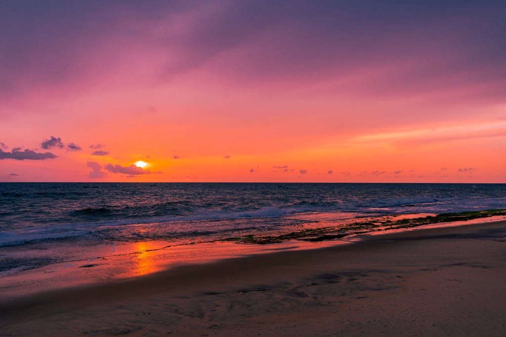 Beach During Sunset